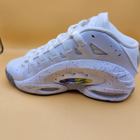 Reebok  Panini ES22 Shoes Mens Size 10 White Blast Prizm Basketball Sneakers - Picture 5 of 14